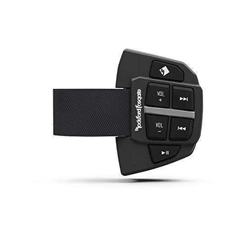 Rockford Fosgate PMX-BTUR Universal Bluetooth Steering Wheel Remote Controller for Car, Truck, Boat, Motorcycle or UTV Rockford Fosgate PMX-BTUR Universal Bluetooth Steering Wheel Remote Controller for Car, Truck, Boat, Motorcycle or UTV